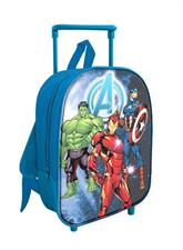 ZAINO ASILO TROLLEY AVENGERS 28 CM BASIC