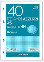RICAMBI AD ANELLI A5 CELESTE 4MM