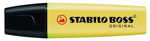 EVIDENZIATORI STABILO BOSS OR.PASTEL  GIALLO BANANA