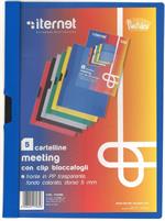 CARTELLE ZIP colore BLU-PLASTIDEA