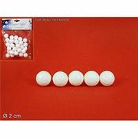 POLISTIROLO PALLINE DECOUPAGE 2CM 36PZ POLISTIROLO 17SM-FB3602