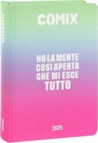 DIARIO COMIX 16M MINI 2025 11X15,3 PASTEL GRADE