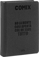 DIARIO COMIX 16M MIGNON PLUS 2025 9X12,5 CHARCOAL