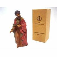 PRESEPE RE MAGIO BALDASSARRE H.18,5X8,5X7CM.