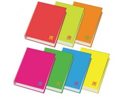 CARTELLE A 4 ANELLI A4 D.30 ONE COLOR FLUO