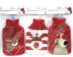 BORSA ACQUA CALDA 2LT. IN MAGLIA LANA ASS.TA