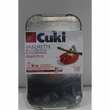 CONT.ALLUMINIO CUKI c/coperchio 4 porzioni(3pz)R75