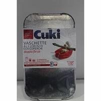 CONT.ALLUMINIO CUKI c/coperchio 4 porzioni(3pz)R75