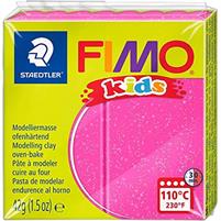 MOD. CLAY FIMO KIDS FUCHSIA GLITTER
