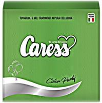 FESTAIOLI VERDE TOVAGLIOLI 33X33 2V X 25 PEZZI -CARESS
