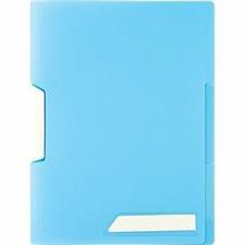 CARTELLE CON CLIP ZIP PASTEL ASSORTITE