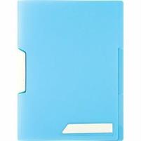 CARTELLE CON CLIP ZIP PASTEL ASSORTITE