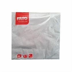 FESTAIOLI ARGENTO TOVAGLIOLI 33X33 2V X 20 PEZZI -FATO