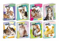 MAXI QUADERNI A4 24FF+1 ALTA FOLIA.100 GR.HELLO PETS CF10 RIG.A