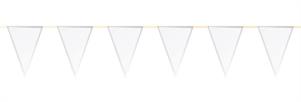 BANDIERINE IN PVC 6MT BIANCHE