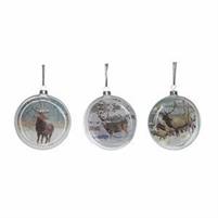 APPEND.PALLE VETRO FLAT SILVER RENNE CM.10
