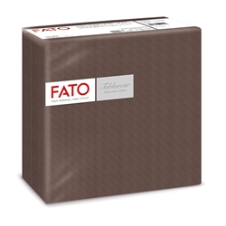 AIRLAID SECCO SHADE CIOCCOLATA TOVAGLIOLO 40X40 CM. X 50PZ