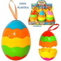 UOVO PLASTICA MULTICOLORE CONTENITORE DBX