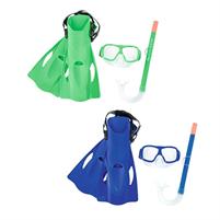SET FREESTYLE 7-14 ANNI PINNE,MASCHERA,BOCCALE