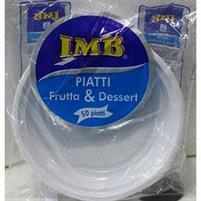 PIATTI IBM DOLCE da 50 pezzi