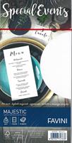 BUSTE CALLIG.SPECIAL EVENT 11X22 25 PZ-BIANCO 01 METALLIZZATO