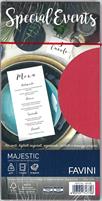 BUSTE CALLIG.SPECIAL EVENT 11X22 25 PZ-ROSSO 08 METALLIZZATO