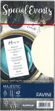 BUSTE CALLIG.SPECIAL EVENT 11X22 25 PZ-CREMA 06 METALLIZZATO