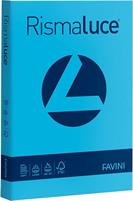 FOGLI A3 90GR. COLORATI RISMA LUCE  X 300 FOGLI AZZURRO