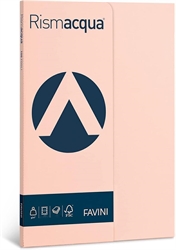 FOGLI A3 200GR.COLORATI RISMA ACQUA 125 FOGLI SALMONE