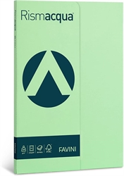 FOGLI A3 200GR.COLORATI RISMA ACQUA 125 FOGLI VERDE CHIARO