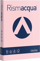 FOGLI A3 200GR.COLORATI RISMA ACQUA 125 FOGLI ROSA