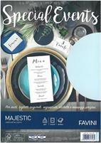 FOGLI A4 SPECIAL EVENT 20 FOGLI GR.120-AZZURRO 02 METALLIZZATO