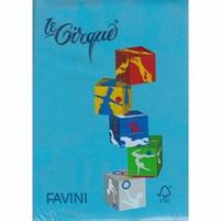 FOGLI A4 80GR. LE CIRQUE COLORI FORTI 500FF AZZURRO REALE