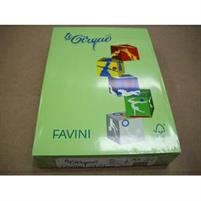 FOGLI A4 80GR.LE CIRQUE COLORI FORTI 500FF VERDE PRATO