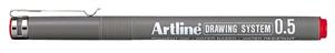 PENNE ARTLINE DRAWING PEN 0,5 ROSSE