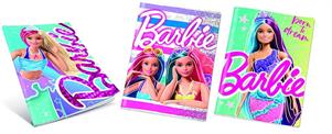 MAXI QUADERNI A4 80GR BARBIE 20FF+1 CF.12 RIG.B