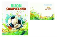 BIGLIETTINI COMPLEANNO 11,5X16 SPORT-LINEA MILLEFORME