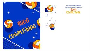 BIGLIETTINI COMPLEANNO 11,5X16-SPORT-LINEA MILLEFORME