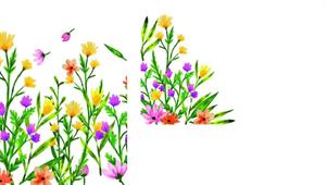 BIGLIETTINI z.GENERICO FIORI mini 8x13-LINEA MILLEFORME