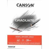 BLOCCO CANSON CANGRAD SCHIZZO 40F A4 96G