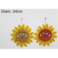 ADDOBBO APPENDINO VISO GIRASOLE CM.24