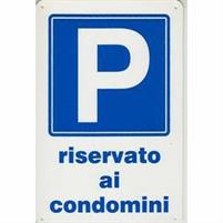 CARTELLO PVC RIS.CONDOMINI ART.CC14