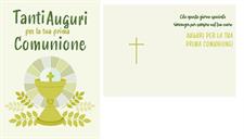 BIGLIETTINI COMUNIONE 11,5X16- LINEA MILLEFORME