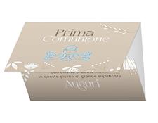 BIGLIETTINI COMUNIONE 11,5X16 PORTASOLDI -LINEA MILLEFORME