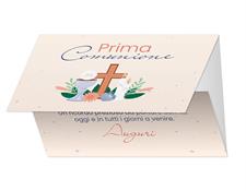 BIGLIETTINI COMUNIONE 11,5X16 PORTASOLDI -LINEA MILLEFORME
