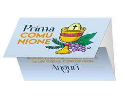 BIGLIETTINI COMUNIONE 11,5X16 PORTASOLDI -LINEA MILLEFORME
