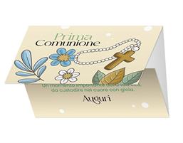 BIGLIETTINI COMUNIONE 11,5X16 PORTASOLDI -LINEA MILLEFORME