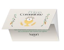BIGLIETTINI COMUNIONE 11,5X16 PORTASOLDI -LINEA MILLEFORME