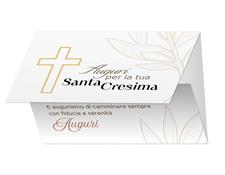 BIGLIETTINI CRESIMA 11,5X16 PORTASOLDI -LINEA MILLEFORME