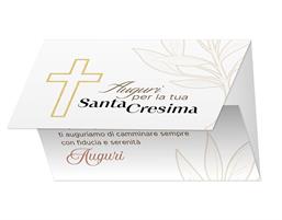 BIGLIETTINI CRESIMA 11,5X16 PORTASOLDI -LINEA MILLEFORME